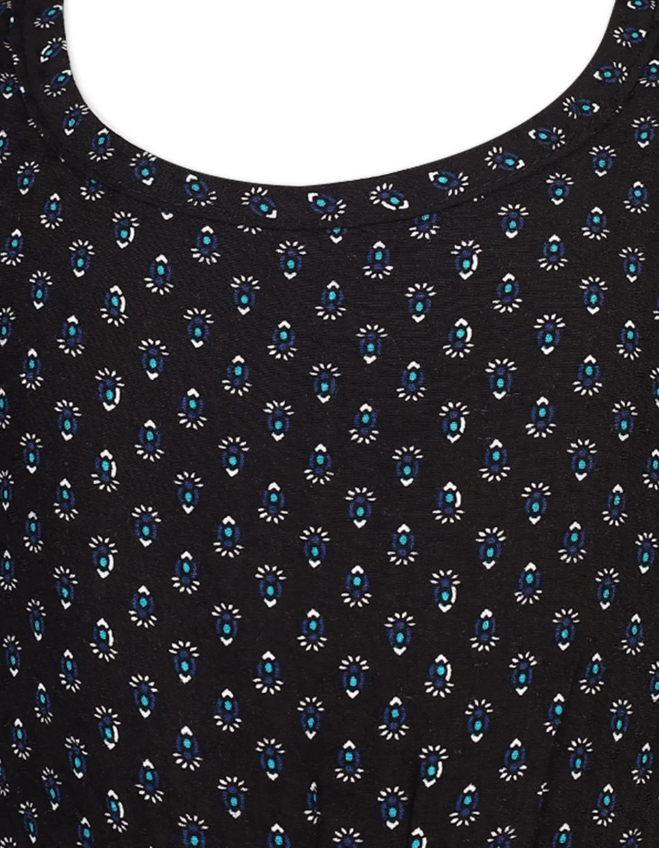 Dress with Vibrant Nautical Nods Print at Zubaidas Official™ Pakistan - Image 3