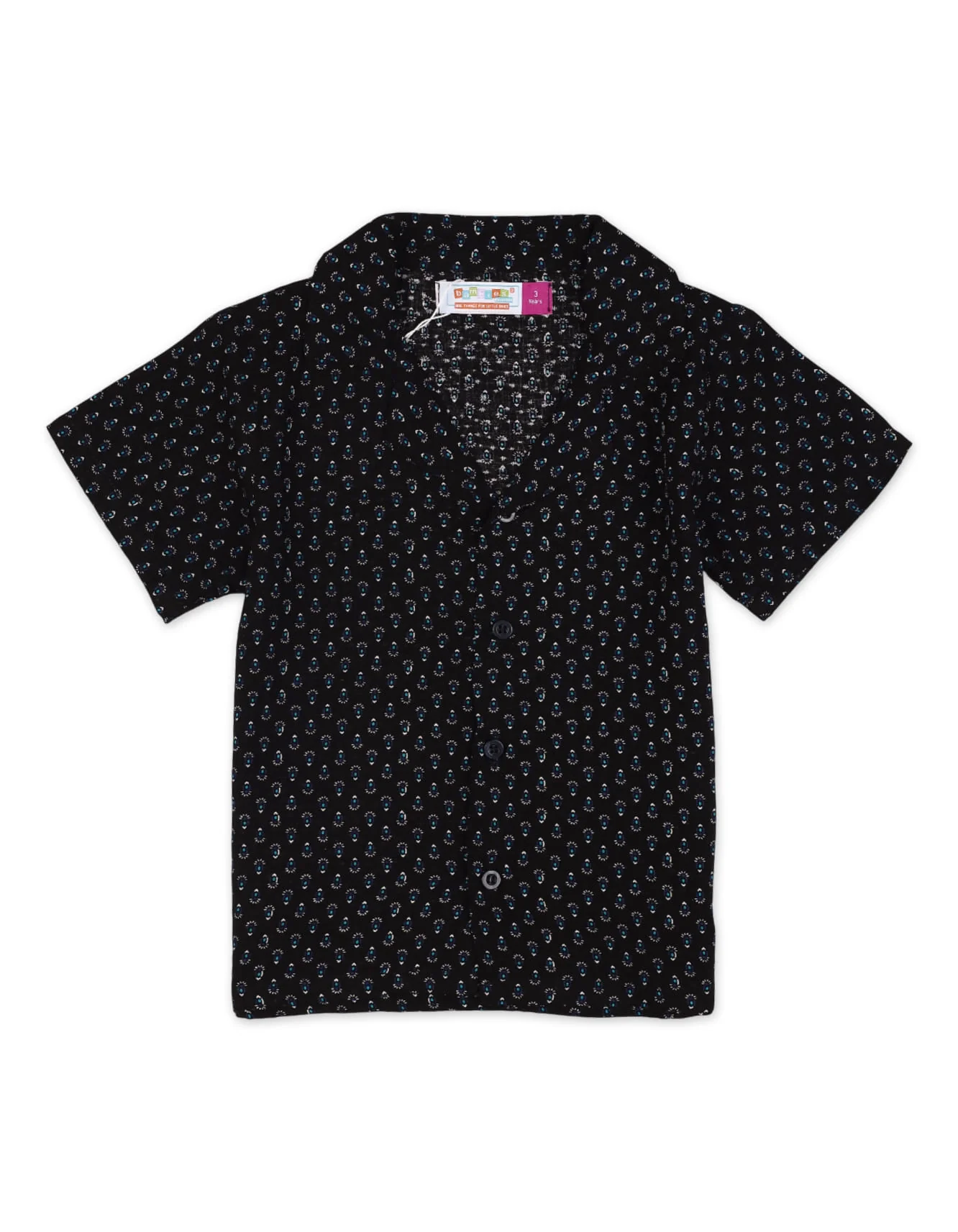 Zubaida's Vibrant "Nautical Nods" Button-Down Shirt
