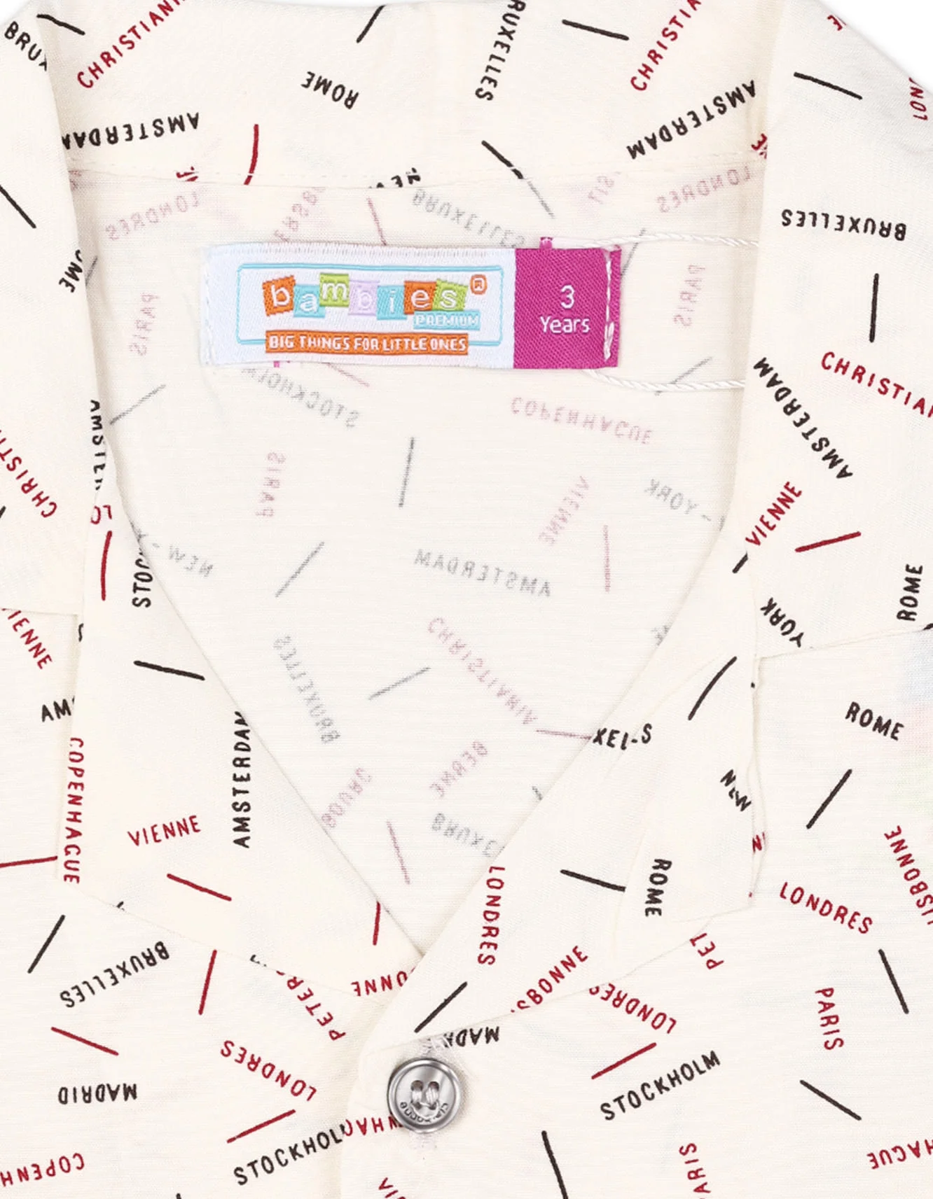 Zubaida's Vibrant "Urban Explorer" Button-Down Shirt - Image 2