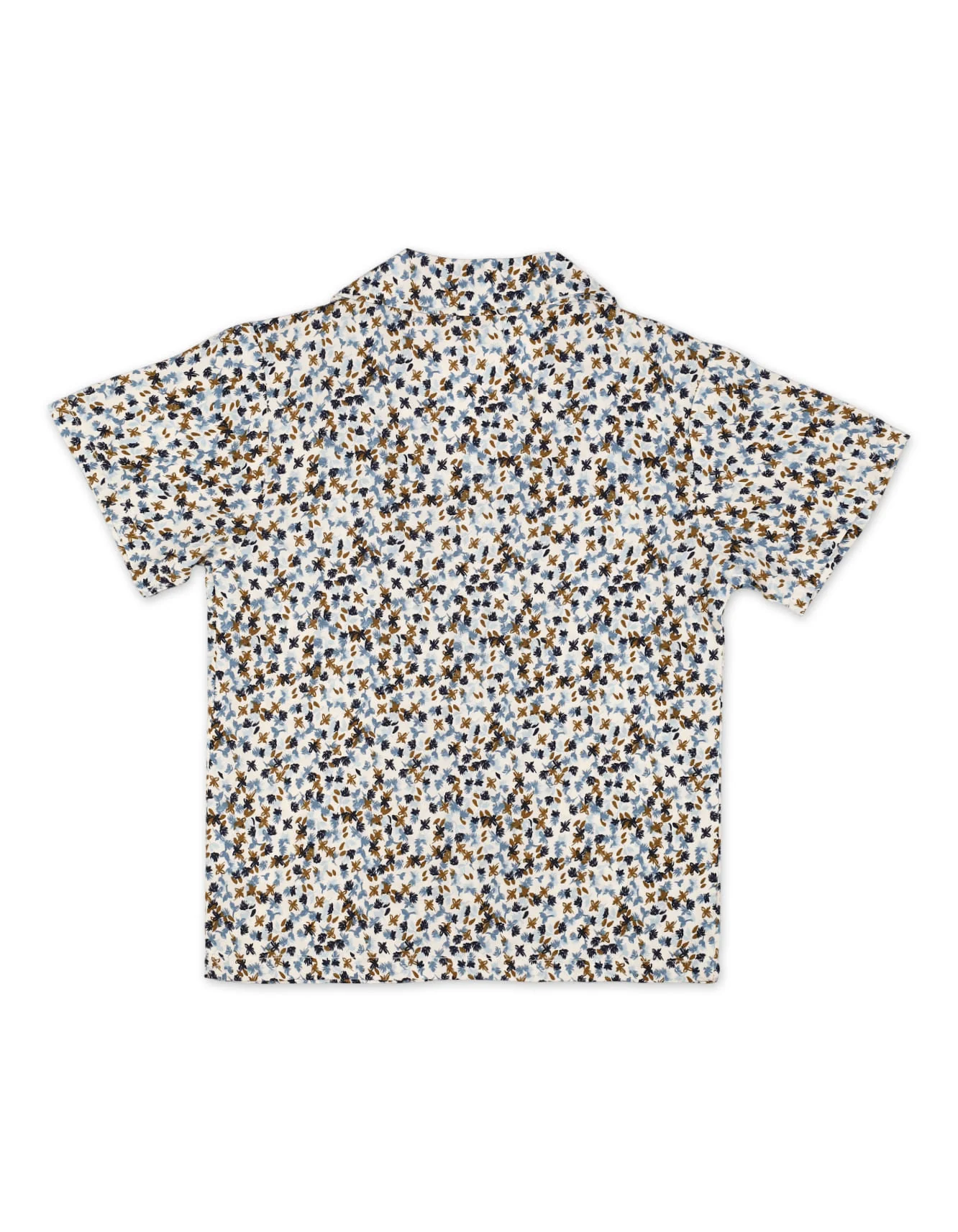 Zubaida's Vibrant "Petal Pattern" Short-Sleeve Shirt - Image 3
