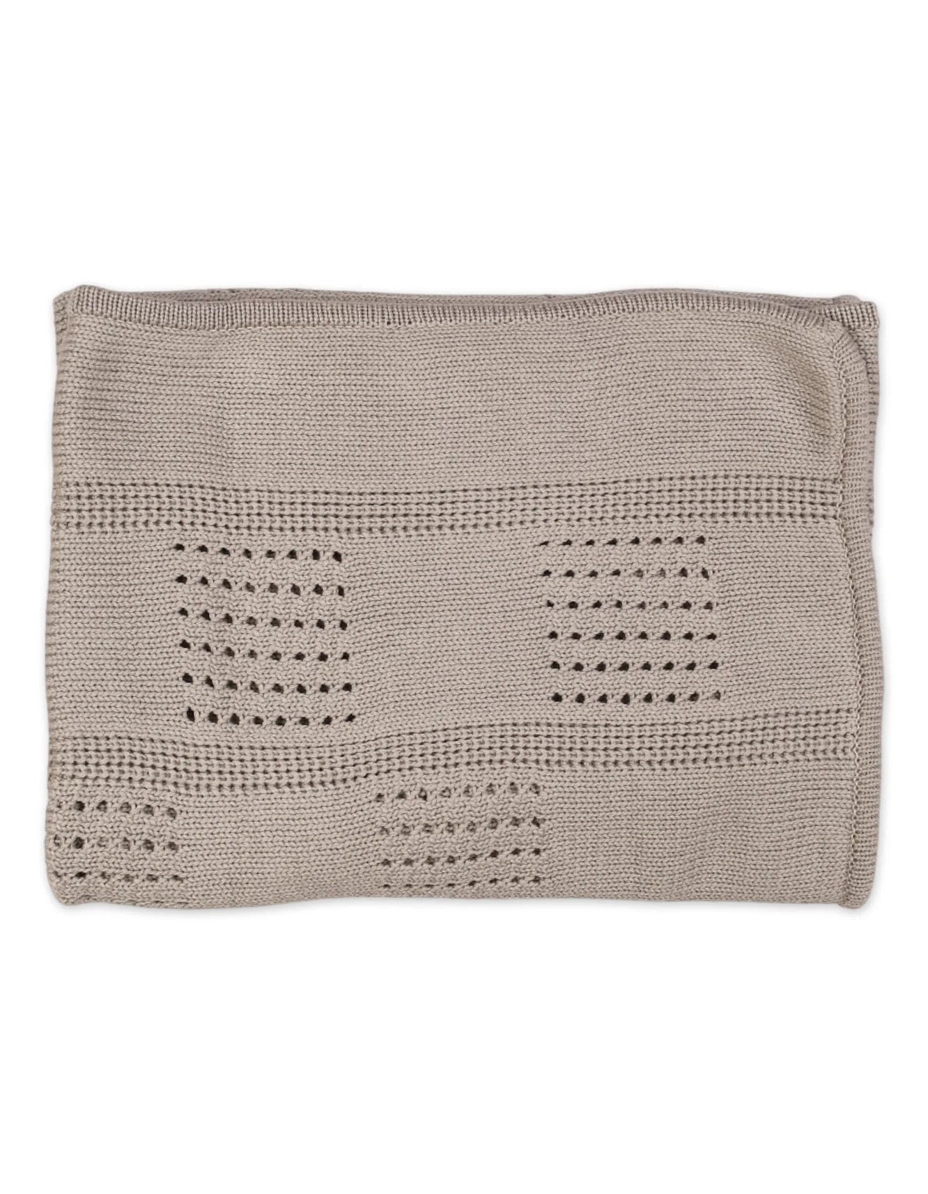 Multi-Purpose Woolen Baby Blanket Light Grey at Zubaidas Official™ Pakistan - Image 3