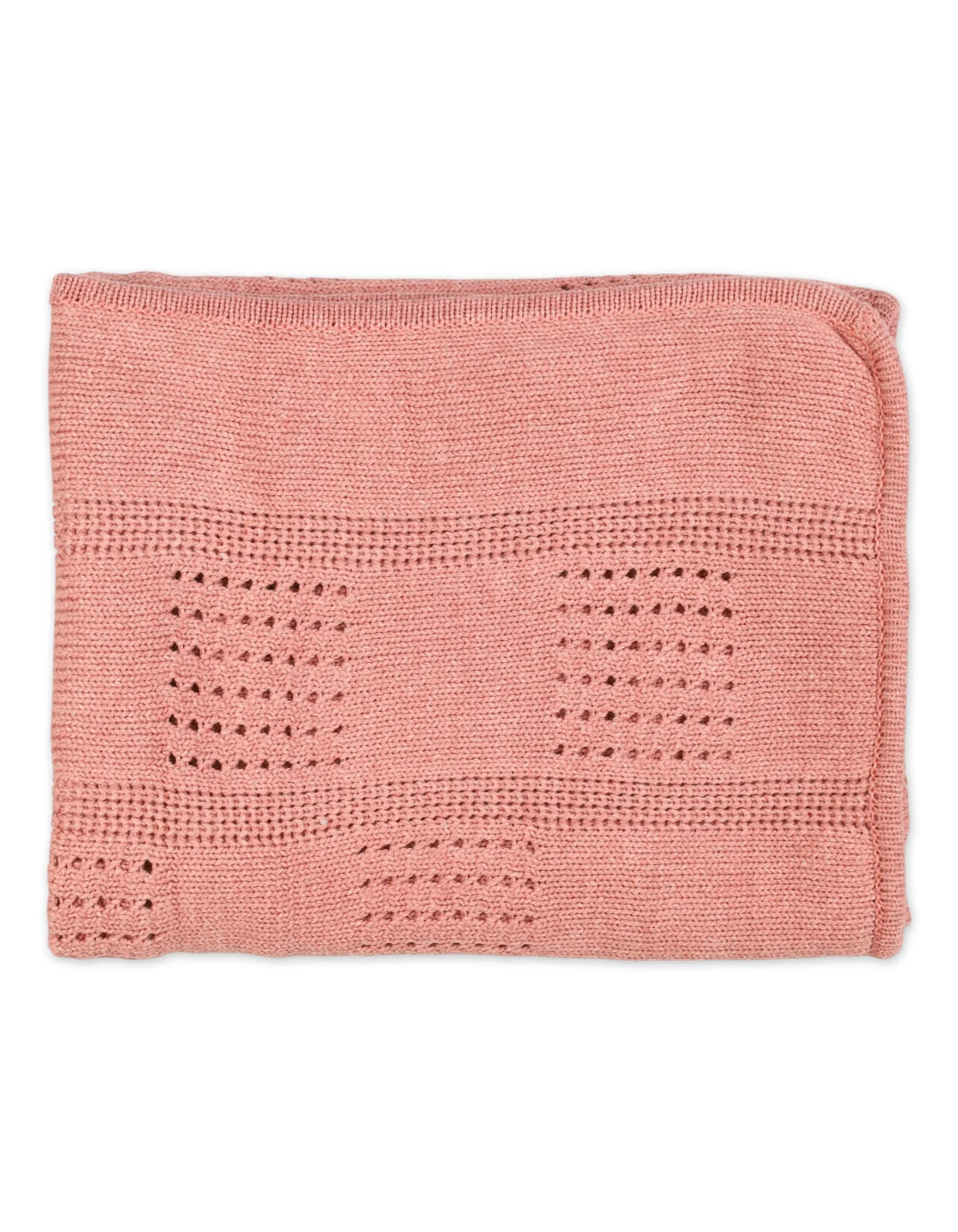 Multi-Purpose Woolen Baby Blanket Peach at Zubaidas Official™ Pakistan - Image 3