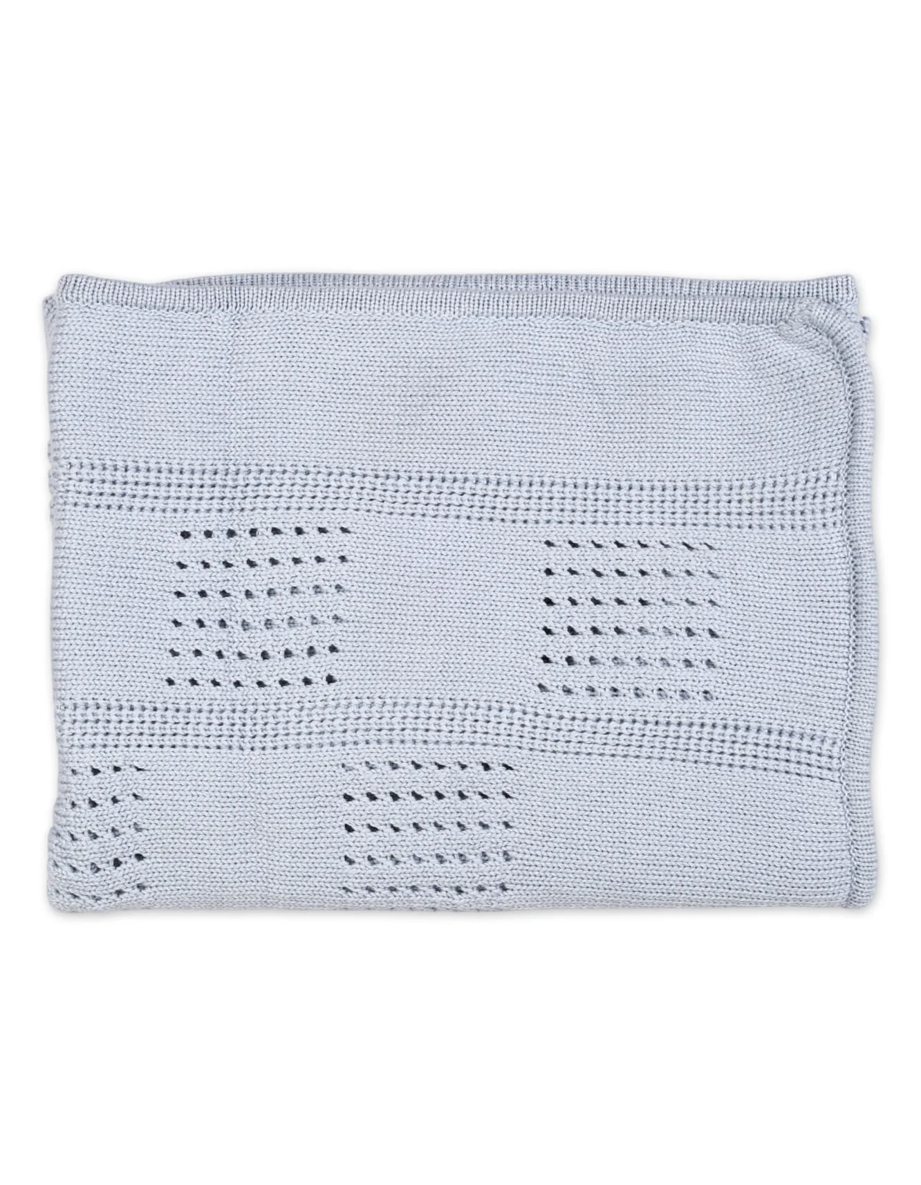Multi-Purpose Woolen Baby Blanket Sky Blue at Zubaidas Official™ Pakistan - Image 3